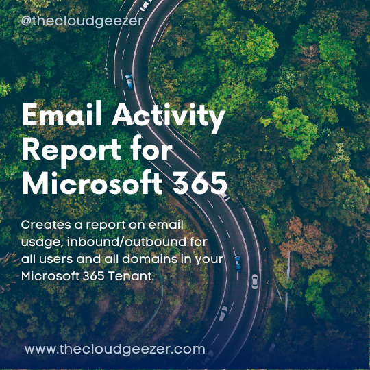 M365 Email Activity Report