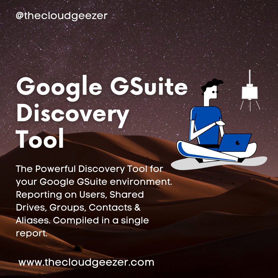 Google GSuite Discovery Tool