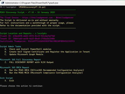 Microsoft 365 Discovery Tool