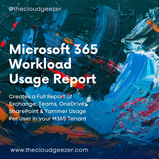 M365 Workload Usage Report