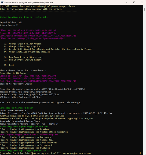 OneDrive External Reporting Script – The Cloud Geezer - Riverside Cloud LLC