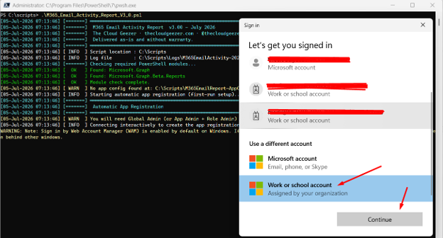 M365 Email Activity Report - July 2026