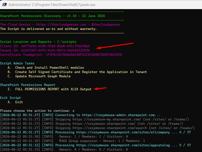 M365 SharePoint Discovery Tool - June 2026