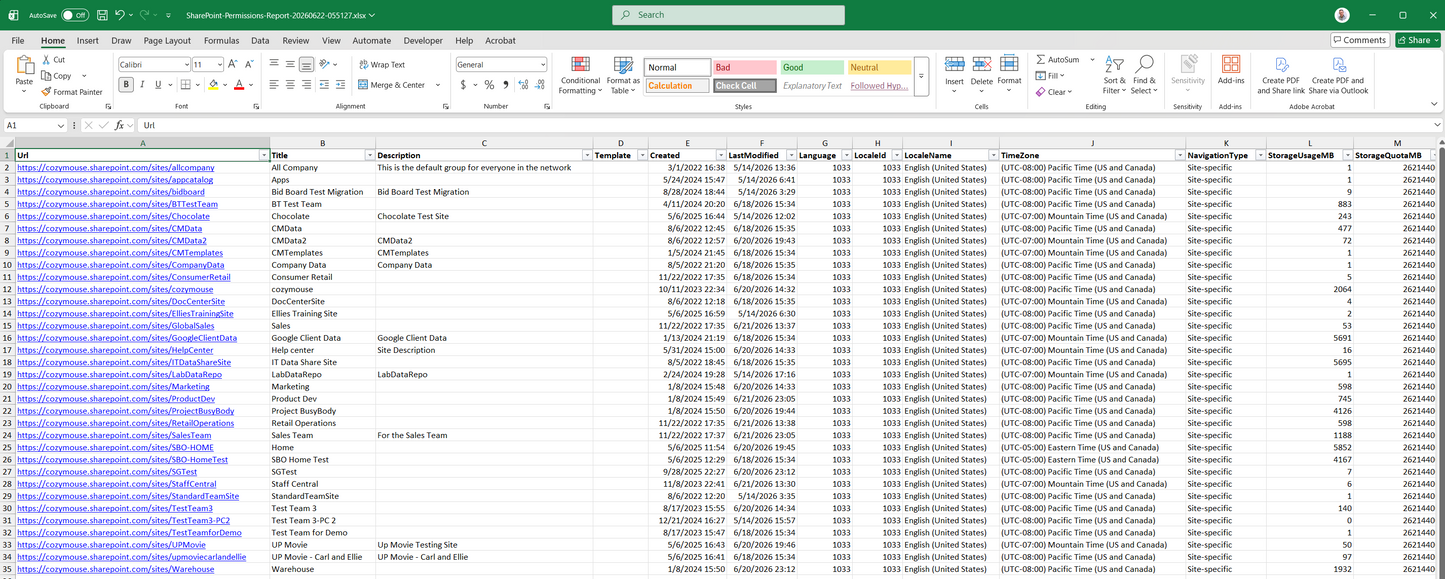 M365 SharePoint Discovery Tool - June 2026